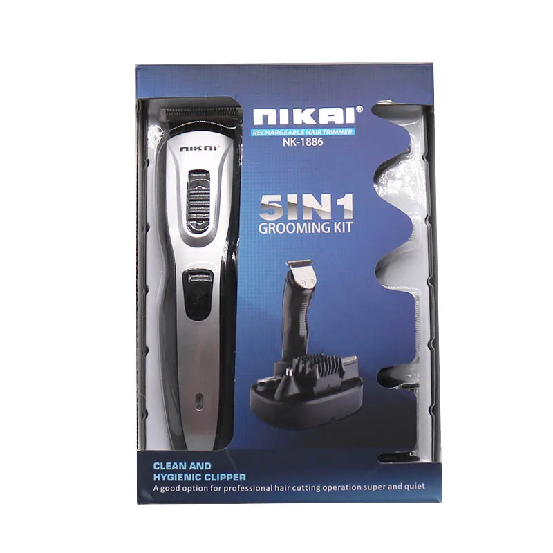 5in1 Grooming kit hair trimmer beard trimer hair clipper for men stubble face trimmer head electric cutting machine haircut