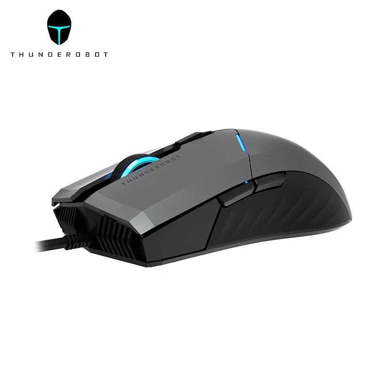 Thunderobot Wired Gaming Mouse Óptico Mg701 Azul Led Backlight Programável Pele-como Superfície 4200 Dpi Computador Ratos - Imagem 3
