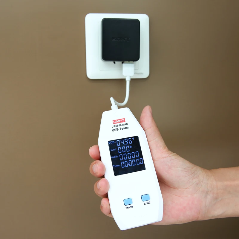 UNI-T USB Tester UT658A/UT658C/UT658Dual; 3C Product Voltage/ Current/Battery/Capacity Charge Quality Tester