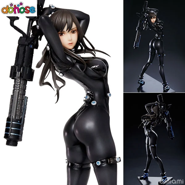 Anime Reika Gantz Hdge technical statue No.15 GANTZ:O - Reika X Shotgun ver.  PVC Action Figure Collection Model Kids Toy Doll