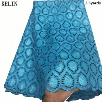 

Latets african bazin riche fabric african lace fabric wedding 2.5yards swiss lace fabric for dress cotton bazin brode CP010