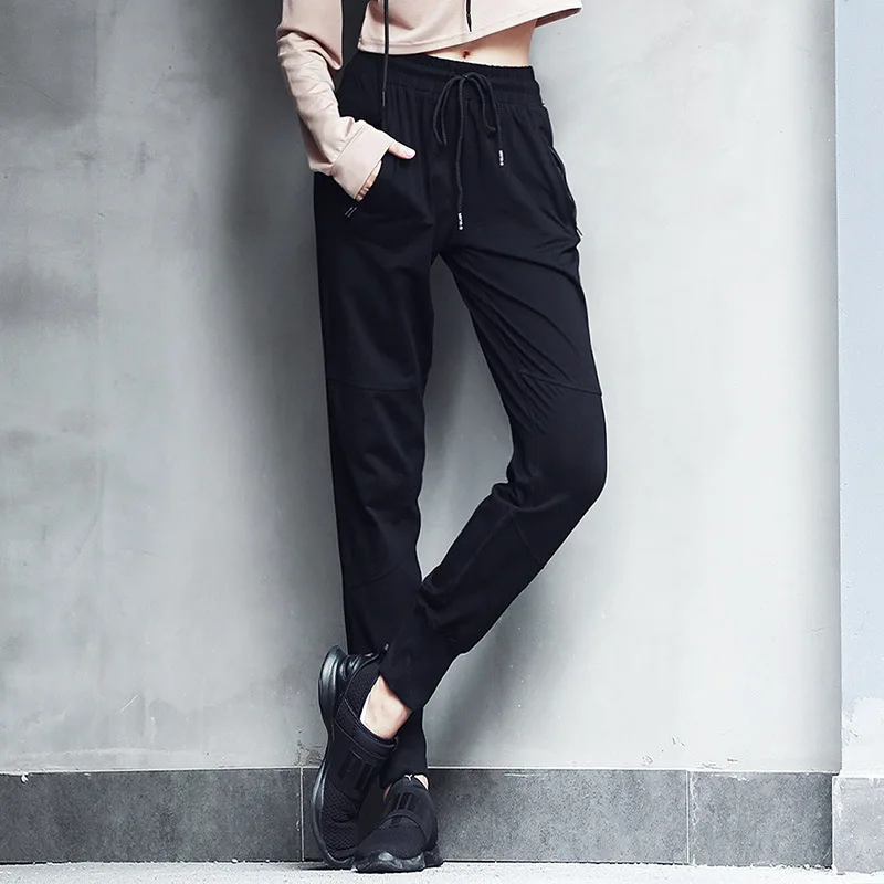 

New Style Athletic Pants WOMEN'S Pants Solid Color Large Size Yoga Pants Women's Europe And America New Style Yoga Pants Women's