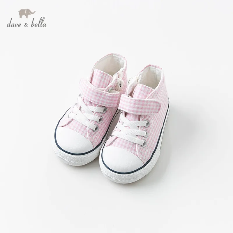 

DB10956 Dave Bella baby girl canvas shoes casual shoes pink spring autumn