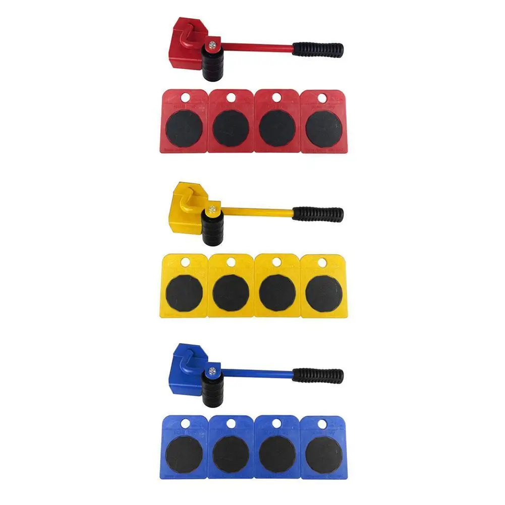 

Furniture Transport Roller Set Removal Lifting Moving Dropship House Blue Tool Heavy Accessories Move Handling K9W7