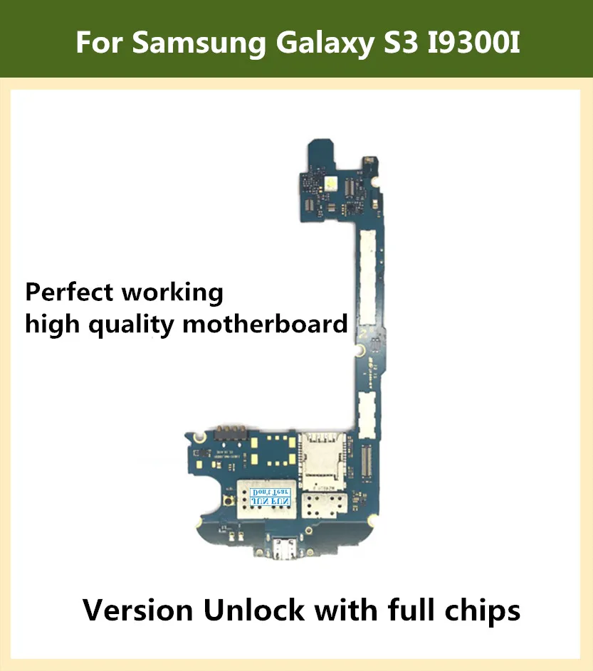 Используется оригинальная материнская плата для Samsung Galaxy S3 i9300i разблокированная материнская плата Android логическая плата протестирована хорошая пластина