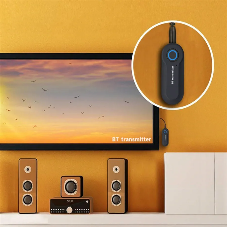 VIKEFON Bluetooth передатчик аудио 3,5 мм AUX Bluetooth 4,2 USB адаптер RCA MP3 музыка автомобильный комплект ТВ Беспроводной для динамика наушников