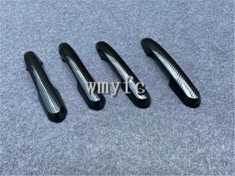 For Toyota RAV4 XA50 Silver or Black Titanium Car Door Handle and Door Bowl Cover Trim Molding Accessories