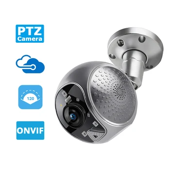

ORAH security camera wifi camera cctv camera 1080P(Full-HD) IP/Network Wireless 3.6mm CMOS Pan Tilt Zoom Silver 2MP