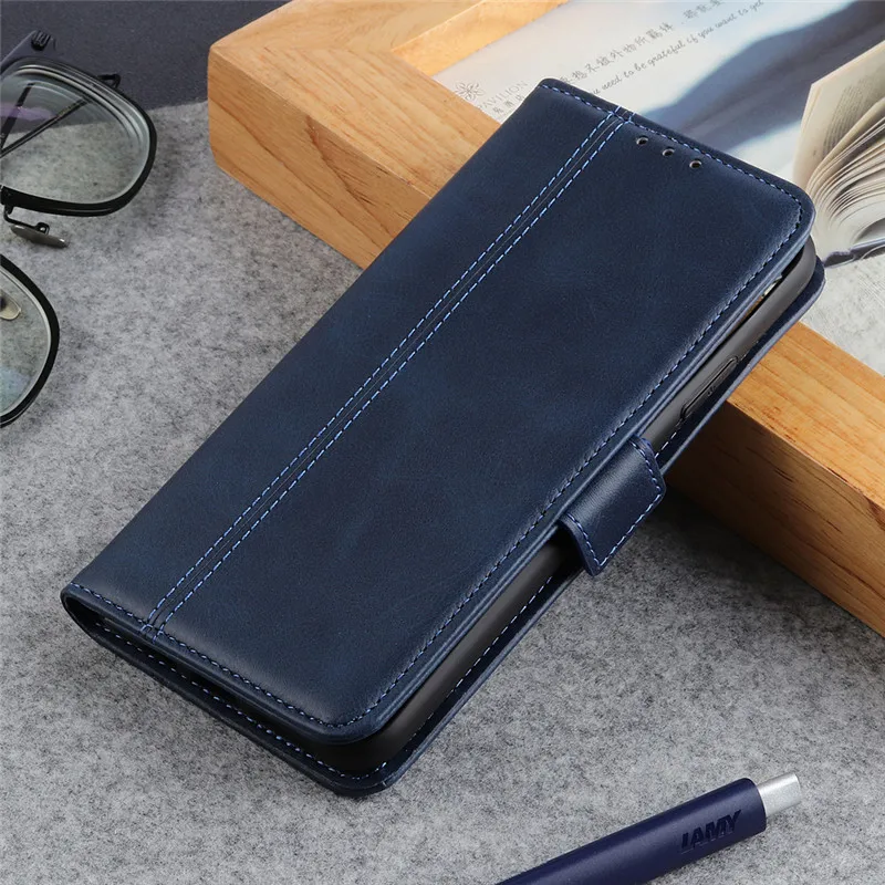 Кожаный чехол-книжка с Galaxy J3 J4 J6 J7 J8 чехол для samsung S9 S8 S7 край S10 плюс A7 A8 Note 9 10 чехол на магните с бесплатной доставкой