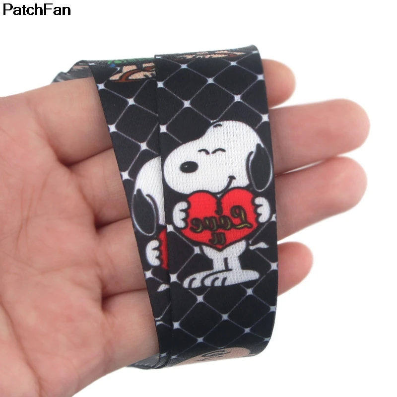 A2413 Patchfan New cartoon dog Tag Strap Neck Lanyards for Safety Breakaway For Mobile Phone USB ID Badge Holder Key
