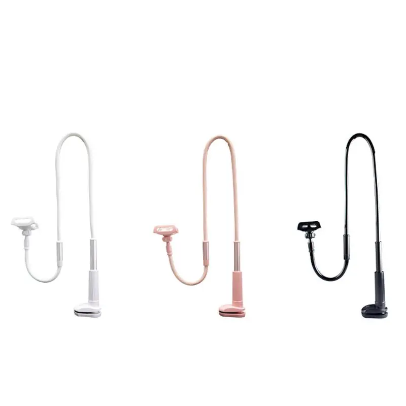 

Flexible Mobile Phone Holder 360 Degree Adjustable Long Arm Gooseneck Clamp Bracket Mount Stand for iPhone Samsung Huawei Xiaomi