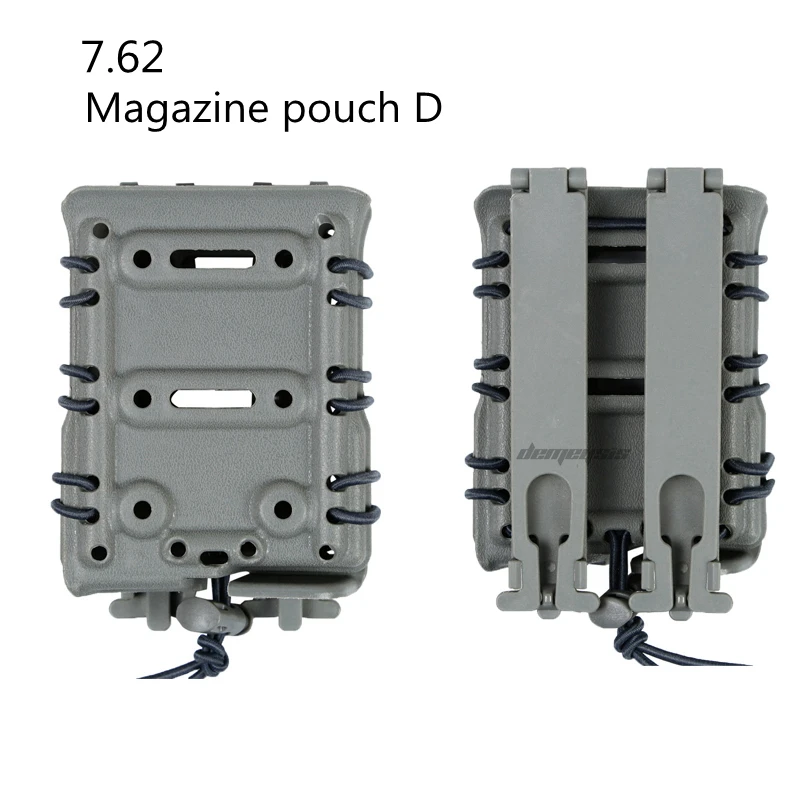 grey d 7,62 тактические сумки для журналов, нейлоновые сумки для охоты, стрельбы, подсумок для страйкбола, пейнтбола, подсумок - Цвет: grey d