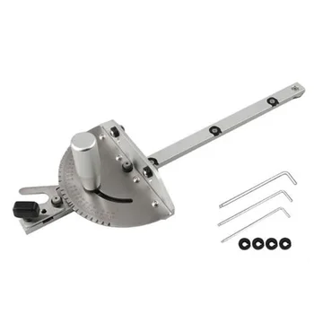 

Table Saw Miter Gauge Router Sawing Ruler Assembly With Wrench Aluminum