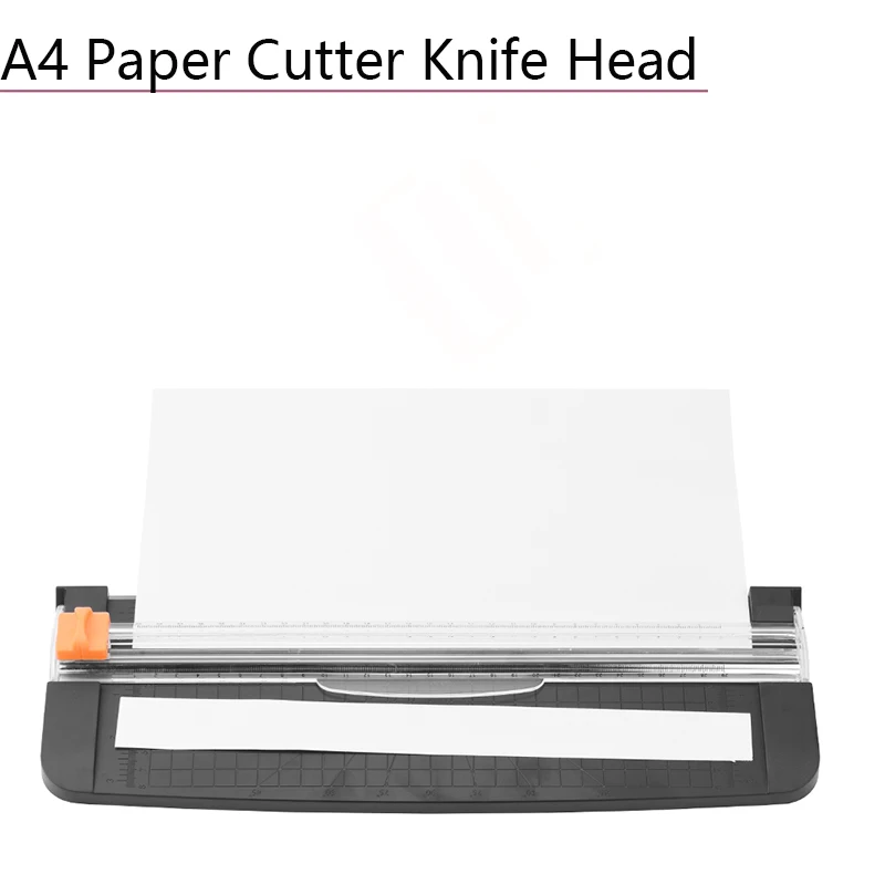 

A5 A4 Paper Cutter Universal Replacement Blade Hidden Utility Knife Head Cutting Mat Trimmers Machine Office Supplies Paper