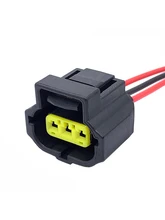  3Pin Tyco AMP 184032-1 Auto Generator Alternator Electronic Connector Wire Harness Pigtail Plug For Ford Focus Fiesta Mondeo 
