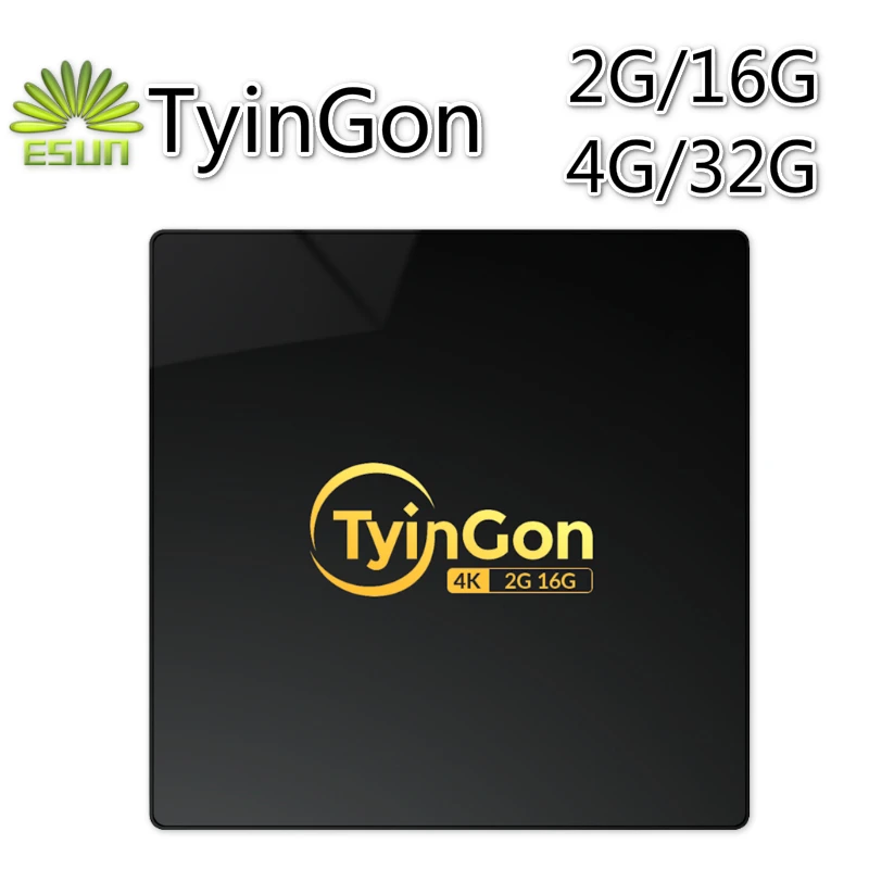 

TyinGon Android 9.0 Smart TV BOX 4G DDR3 32G EMMC ROM Set Top Box 6K 3D H.265 Wifi media player TV Receiver France warehouse