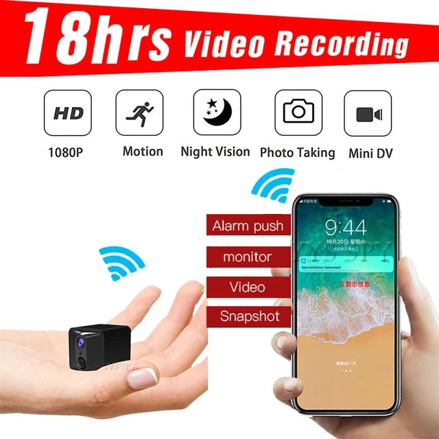 Wifi Camera DIY Portable Mini Camara Espia Wifi 4K Micro Camcorder P2P  Wireless Webcam Video Recorder Home Security Nanny Camera - AliExpress