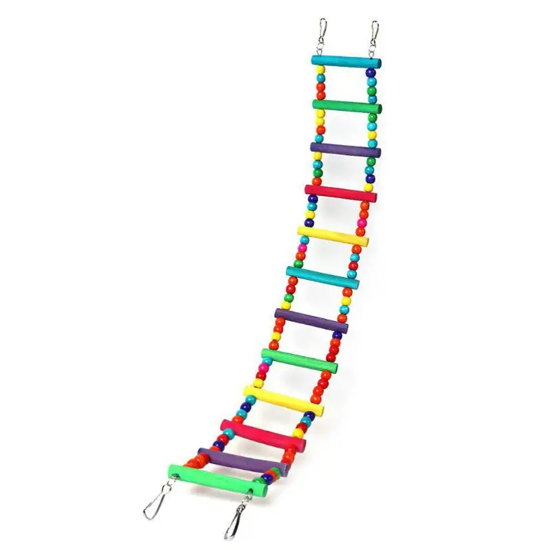 3 шт. Птица Попугай игрушки, Подвесные качели жевательные окуни с колокольчиками попугай Финч E65B