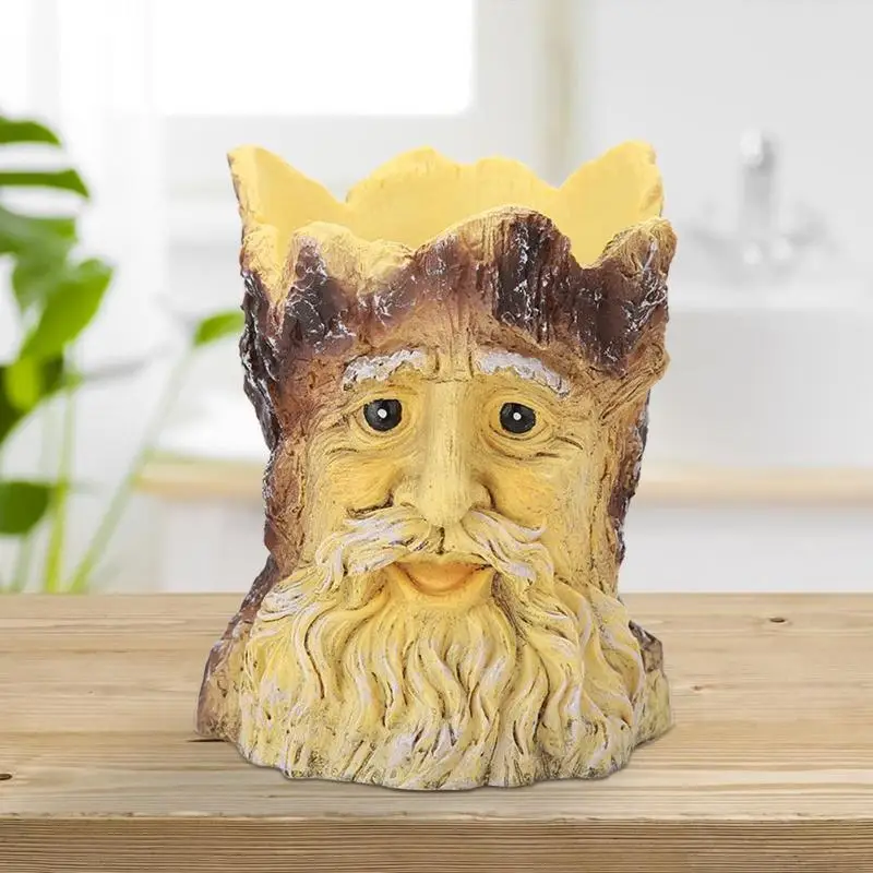 Детский цветочный горшок Фигурки игрушки зеленый Растительный поднос ручка держатель ПВХ американский стиль ручной резной Настольный дом поставка