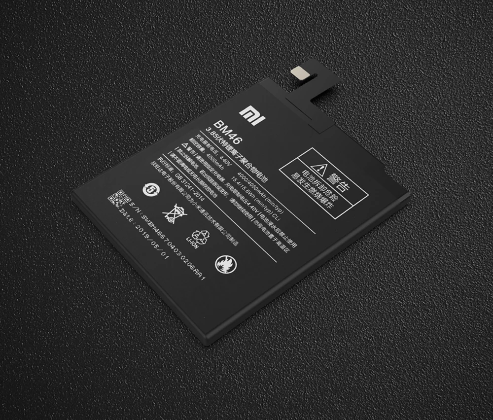 Крепление для спортивной камеры Xiao mi BN41 телефон Батарея для Xiaomi Redmi Note 4 4X3 Pro 3S 3X 4X mi 5 BN43 BM22 BM46 BM47 замена батареи