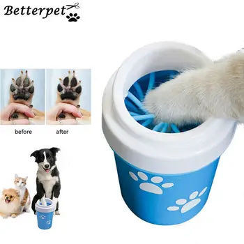 

Dog paw cleaner Soft Silicone Combs Portable Pet Foot Washer Cup Pet Grooming Brush Dog foot Washer Pet dog Wash Tool
