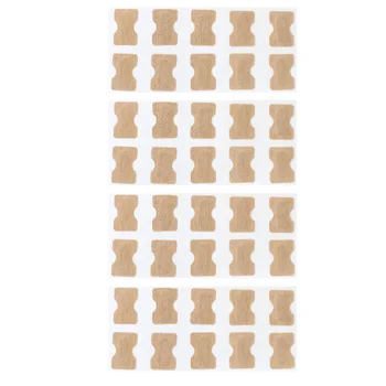 

4 Sets 40pcs Glue-free Toe Nail Correction Sticker Patch Paronychia Corrector File Elastic Patch Corrector Foot Care Treatment P