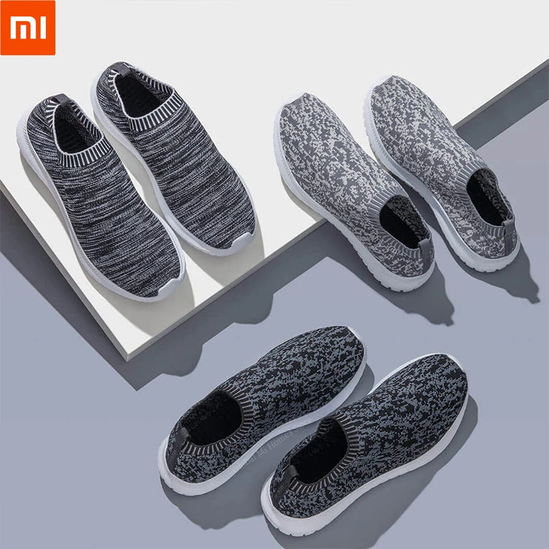 Xiaomi Youpin YQ, дышащая прогулочная обувь для отдыха, светильник, летящий Трикотажный верх, летняя спортивная обувь для мужчин и пар