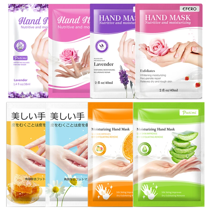 8Packs Hand Skin Care Hand Mask Moisturizing Gloves Whitening Exfoliating Calluses Anti Chapping Tender Mask for Hand Spa Gloves
8Packs Hand Skin Care Hand Mask Moisturizing Gloves Whitening Exfoliating Calluses Anti Chapping Tender Mask for Hand Spa Gloves