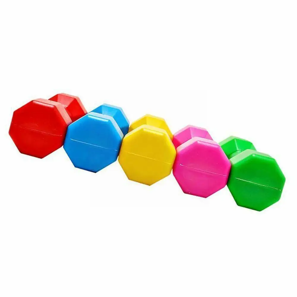2pcs Children's Fitness Dumbbells Early Education Equipment Exercise Props Kindergarten Dancing Weights PE Home Hand K4E1