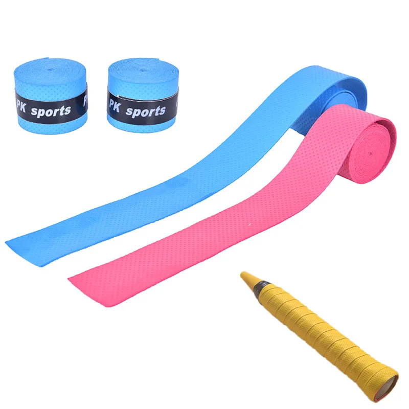 Ручки для бадминтона Вибрация ракетки Overgrip Sweatband горячие спортивные сухие теннисные ракетки сцепление противоскользящие впитывающие пот обертывания краны Горячие