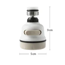 

360 Degree Diffuser Swivel Kitchen Accessories Cleaning Fruit Vegetable Tools Splash-proof Water-saving kichen accessories