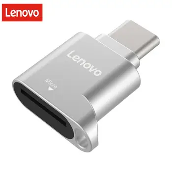 

Lenovo D201 USB Type C Card Reader USB-C TF Micro SD OTG Adapter Type-C Memory Card Reader For Laptop Phone 480Mbps Cardreader