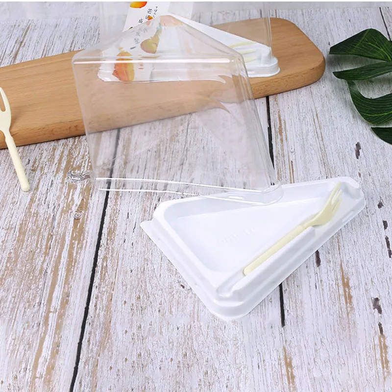 Portable Handle Cake Box with Clear Window, Durable Cardboard Cupcake Pastry Cookie Des... - SKU PHCB0745 - UGI Packaging