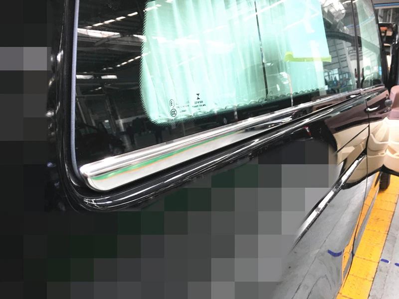 Подходит для Mercedes-Benz Vito W447- автомобильный Стайлинг нержавеющая отделка окна автомобиля нижний порог крышка 8 шт. авто аксессуары