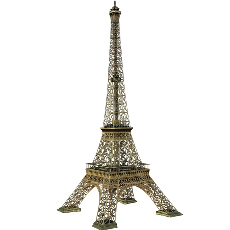 Creative Paris Metal Tower Figurines Ornament Home Decor Accessories Retro Miniature Building Desktop Crafts Birthday Gift | Дом и сад