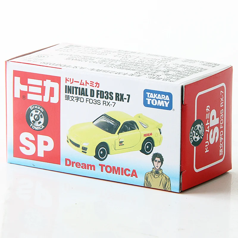 S01 Такара Tomy Dream Tomica SP Initial D FD3S RX-7 металлический литой автомобиль игрушечный новый