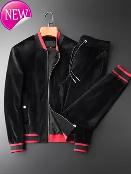 

sweatshirts, informal Men's autumn and winter games, color and rib contrast