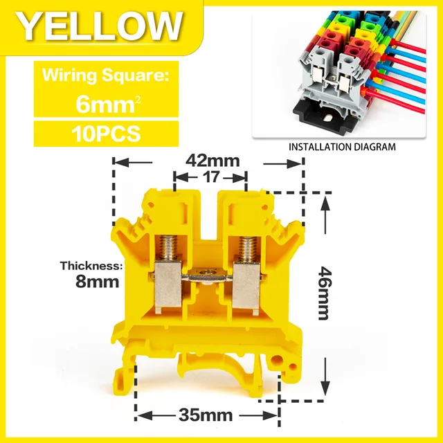 Yellow-10PCS