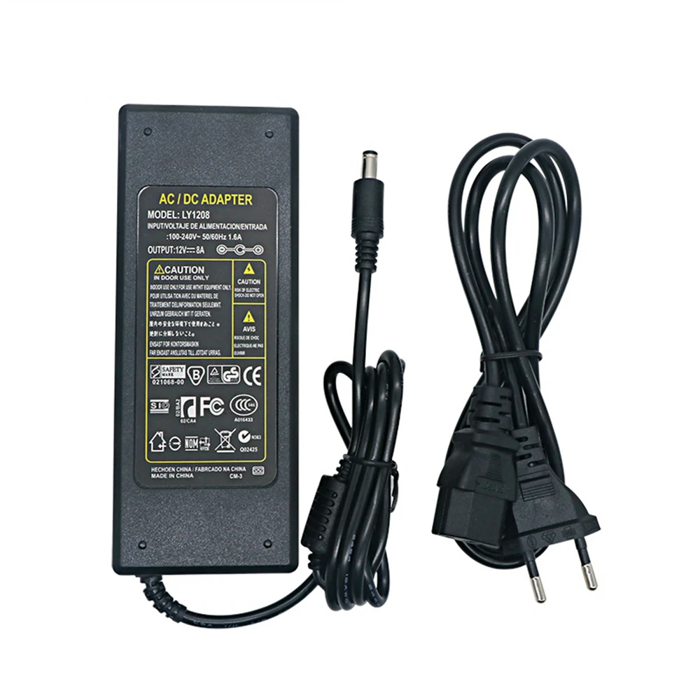 SZYOUMY 12V 8A 60W источник питания для светодиодной ленты 5050 2835 5630 светодиодный