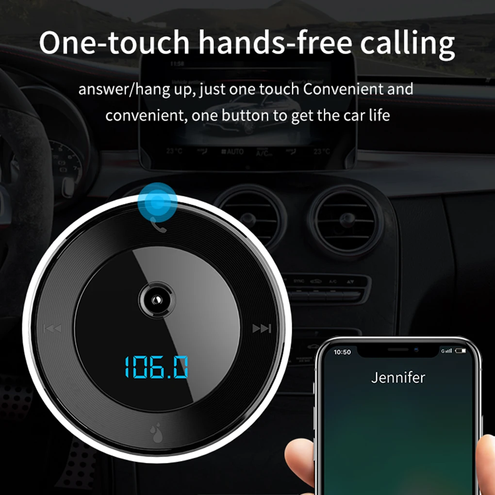 Автомобильный диффузор увлажнитель беспроводной Bluetooth MP3 умный Ароматерапия очиститель воздуха Поддержка U диск