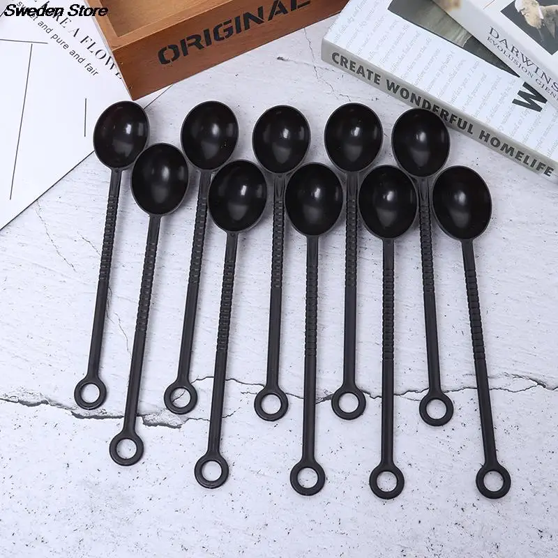 10pcs Measuring Spoon Teaspoon Coffee Sugar Scoop Cake Baking Coffee Milk Tea Measure Tool Cook Tools Kitchen Accessories kitchen measuring spoons measuring spoon set electronic measuring spoon measuring cup and spoon set