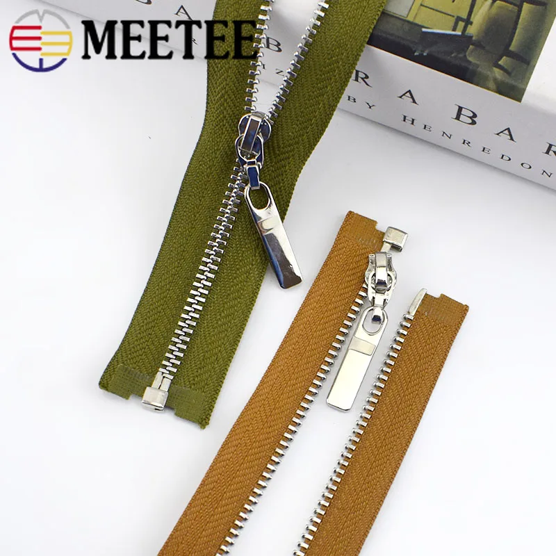 Металлическая молния Meetee 3 #40/50/60/70 см 5/10 шт.|Молнии| |