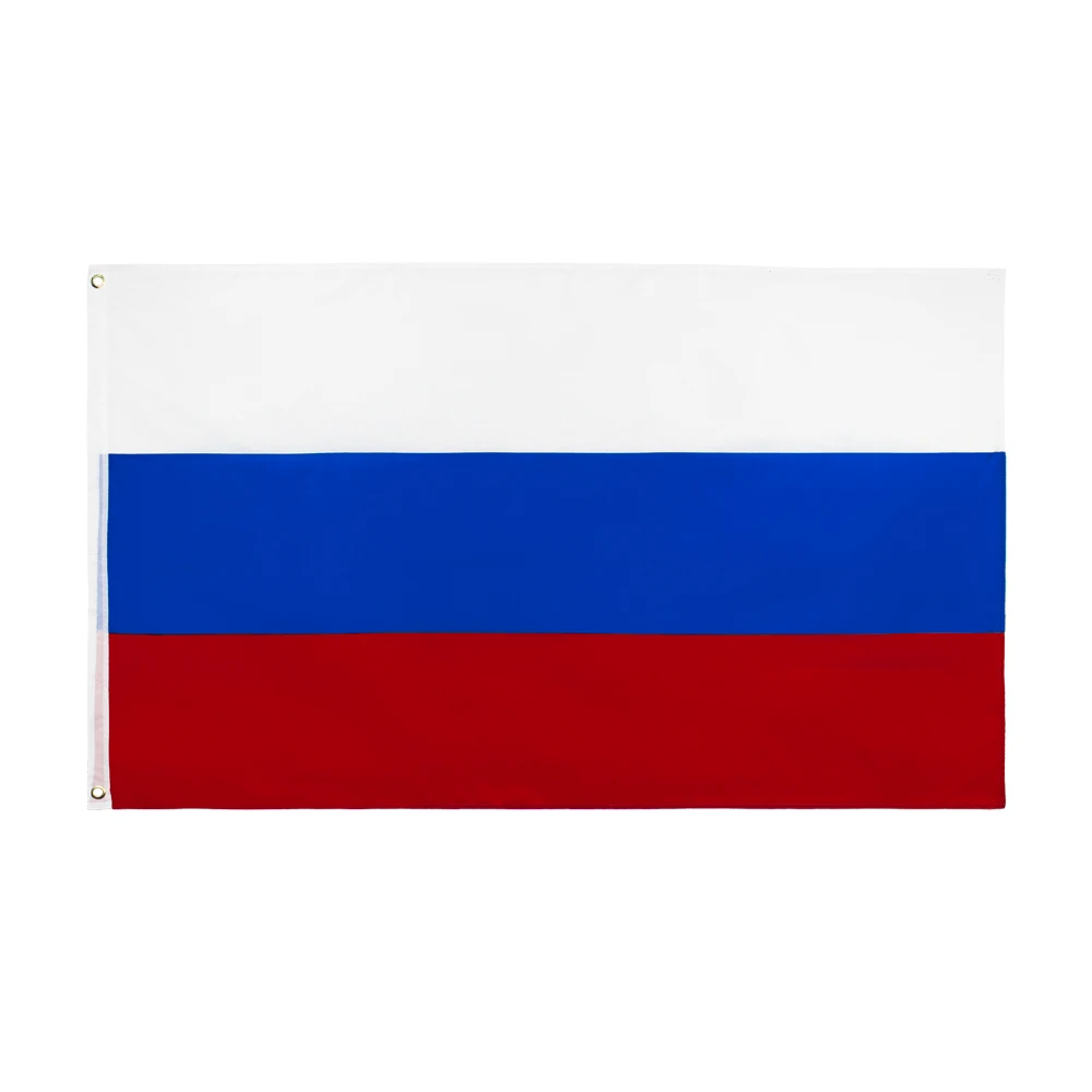 Russian Federation Flag 90x150cm Hanging big rus ru russia National flags  No Fade Polyeste for Festival Banner