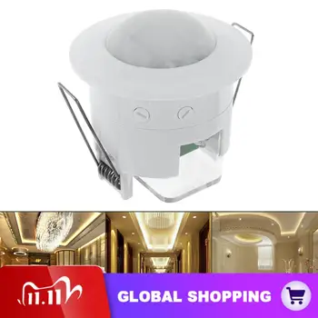 

110-240V Infrared PIR Motion Sensor Switch 360 Degree Ceiling PIR Infrared Body Sensor Detector Lamp Switch for Ceiling Lamp
