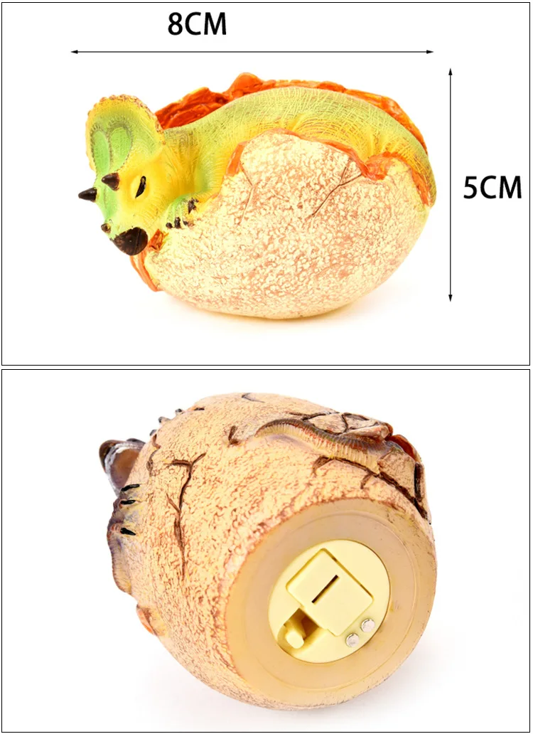 Стиль сияющий Динозавр яйцо оболочки ломающийся динозавр игрушка Т-Рекс Птерозавр синий детская развивающая игрушка
