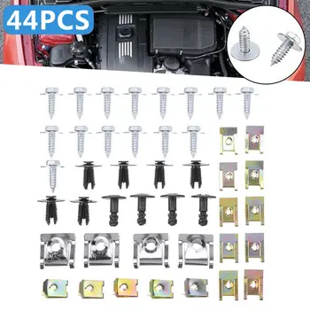 

Splash Car Clips Guard Undertray Screw Trim Clips For BMW E46 44x Parts