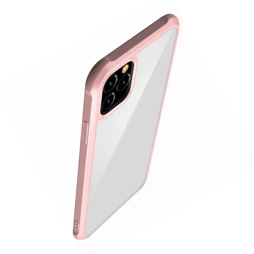 Чехол для телефона для iphone 11, для iphone 11 Pro Max, чехол, противоударный, 360 градусов, прозрачный, защитный, мягкий, TPU, жесткий, PC, пластиковый чехол - Цвет: D