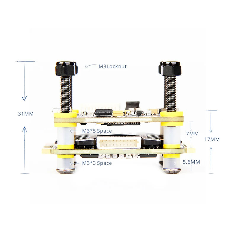 T-motor F4 F45A V2.0 Контроллер полета приемник контроллер для радиоуправляемого дрона FPV гоночные аксессуары