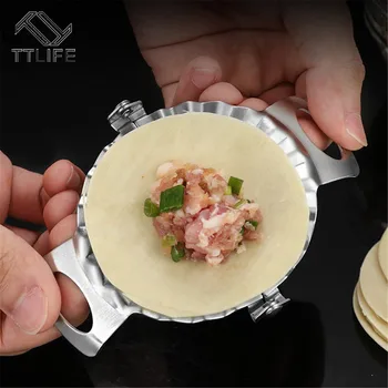 

Dumpling Mould Maker OR Cutter Stainless Steel Dough Presser Wraper Tool Stainless Steel Dumpling Machine Wrapper Knife Set