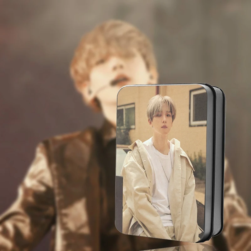 40 шт./компл. альбом KPOP EXO самодельная бумага ЛОМО карта фото карта Плакат HD Фотокарта Поклонники Подарочная коллекция